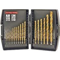 Titanium Drill Bit Set, 17 Pc