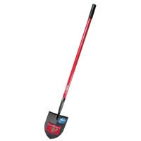 Bully Tools 92718 Round Point Irrigating Shovels, 7.25 x 9.5 Blade Inches