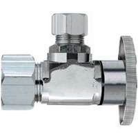 angle valve, 1/2in. comp x 3/8in. comp