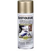rustoleum metallic spray paint, 11 oz pale gold