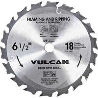 Smooth Cut Carbide Circular Saw Blade, 6 1/2in. x 18 Teeth