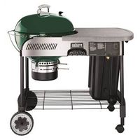 weber performer gas grill, green