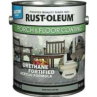 Rustoleum Satin Porch & Floor Coating, 1 Gal Pewter