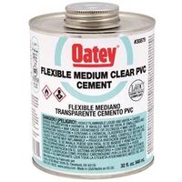 PVC Flexible Cement, 32 oz Clear