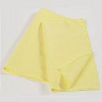 microfiber bathroom cloth, 16in. x 16in. yellow