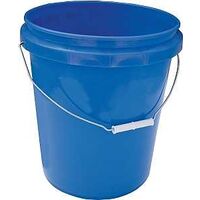 Plastic Pail, 5 Gal Blue