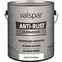 anti-rust interior exterior paint, 1 gal satin tint base