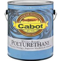 cabot water based polyurethane, 1 gal gloss