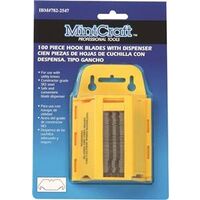 Hook Blades with Dispenser, 100 Pk
