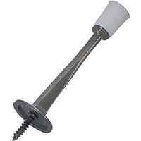 antique nickel rigid door stop