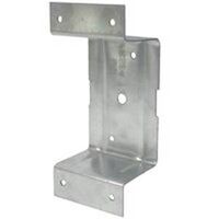 fence rail bracket, 2in. x 4in.