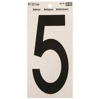 5in. reflective self adhesive #5