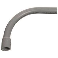 schedule 40 bell end elbow with 24in.radius, 2in.