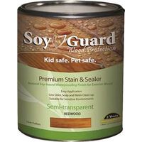soy guard stain & sealer, 1 gal redwood