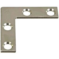 7901952 - 1.5X3/8 ZINC FLAT CORNER BRACE