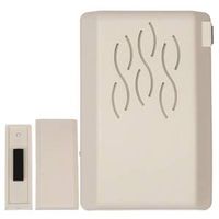 extend a ring musical door chime, white