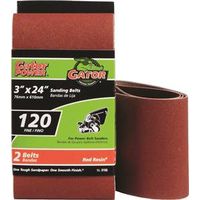 7936404 - 3X24 120GRIT ALUM OX BELT 2PK