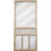 spindle wood screen door, 36in. natural