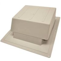 resin slant back roof louver 
