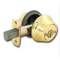 7956394 - 2-CYL DEADBOLT K3 BRT BRASS BX