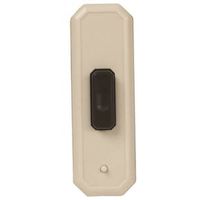 long range doorbell button, white