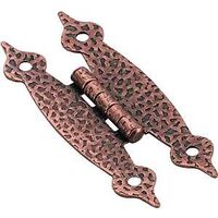 flush colonial hinge, 3 1/2in. steel