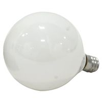 Osram Sylvania 13667 Decorative Incandescent Lamp, 40 W, 120 V, G16.5, Candelabra Screw E12 - Case of 6