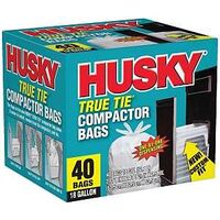 Compactor Bags, White 18 Gal