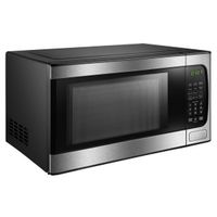 7998636-MICROWAVE BLK W/ SS .9 CU FT