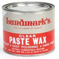 lundmarks clear paste wax, 1 lb