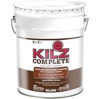 Kilz Complete Low VOC Primer Sealer & Stain Blocker, 5 Gal