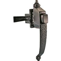 Push Button Door Latch, Black