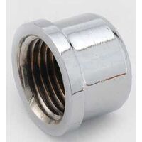 Brass Cap, 3/8" Chorme Plated