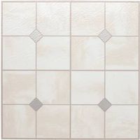 8036907 - BEIGE/GRAY VINYL FLOOR TILE