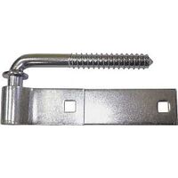 Screw Hook & Strap Hinge Zinc, 12"