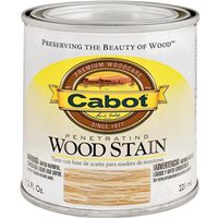 cabot oil based wood stain, 1/2 pt red chestnut