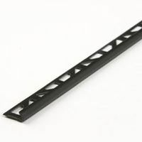 wall trim edge, 3/8in. x 96in. black