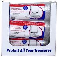 airtight bubble wrap, 16in. x 7