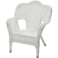 Savannah Woven Chair, White
