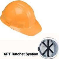 Sentry III Hard Hat with Ratchet, Orange