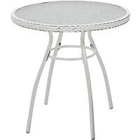 Savannah Bistro Table, 27" White