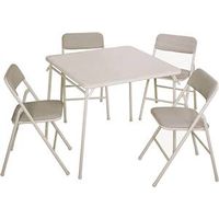 Cosco 14551WHT Classics Folding Table and Chair Sets