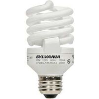 Micro Mini Compact Fluorescent Light Bulb, 20W Soft White