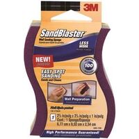 Sandblaster Wall Sanding Sponge, 100 Grit