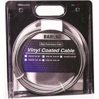 vinyl cable, 30 galvanized