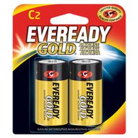 8140048 - EVRDY ALKALINE C BATTERY 2PK