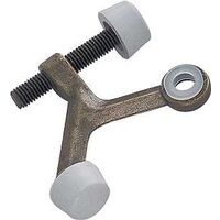 antique brass hinge pin door stop