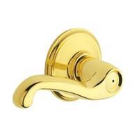 FLAIR PRIVACY LEVER BRT BRASS