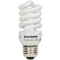 Micro Mini Compact Fluorescent Light Bulb, 13W Soft White