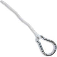 anchor line with hook, 1/4in. x 100